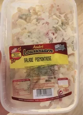 Salade piemontaise André Loussouarn , code 3449480006688