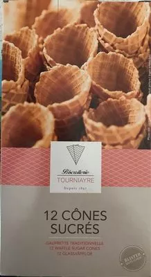12 cônes sucres tourniquet 150 grammes, code 3498760000830