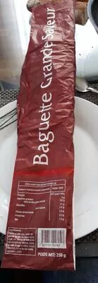 Baguette grande saveur Leclerc 200g, code 3501530003747