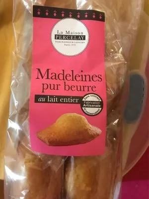 Madeleines Pur Beurre au Lait Entier La Maison Percelay, Percelay 400 g, code 3511741225456