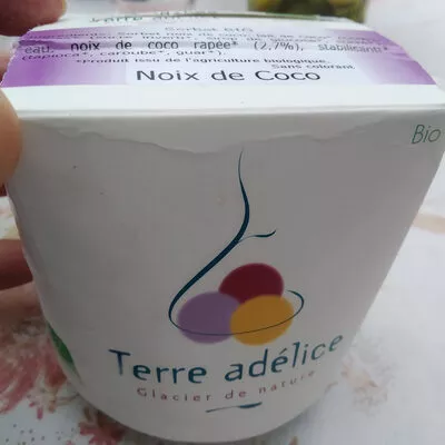 Sorbet bio noix de coco Terre Adelice , code 3515890506619