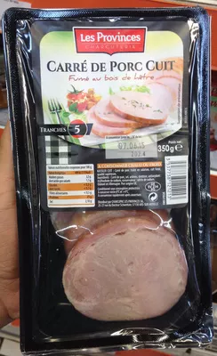 Carré de porc cuit Les Provinces, Charcupac 350 g, code 3517738121213