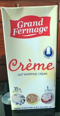 Crème UHT Whipping Cream Grand Fermage 1 L e, code 3523230028325