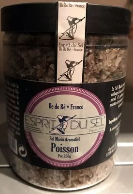 Fennel, garlic, parsley grey sea salt blend, grey sea salt Esprit du Sel 250 g, code 3558180030241