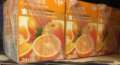 Jus d'orange Carrefour 1,2 L (6 * 20 cl), code 3560070155811