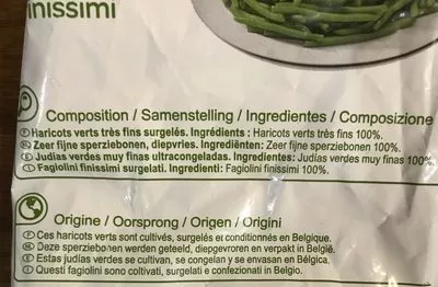 Haricots Verts Très Fins Carrefour 1 kg, code 3560070444373