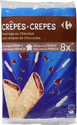 CRÊPES fourrage au Chocolat Carrefour 256 g (8 x 32 g), code 3560070463800