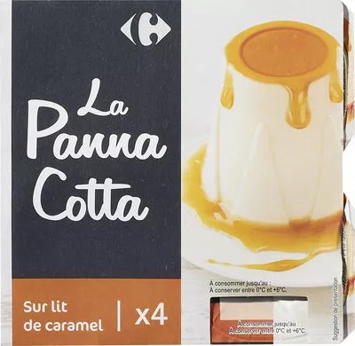 La Panna cotta Carrefour 360 g (4 x 90 g), code 3560070730193