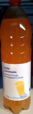 Soda limonade saveur orange Carrefour Discount 1,5 L, code 3560070824458