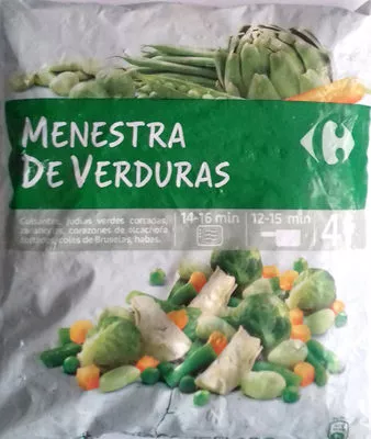 Menestra de Verduras Carrefour 1 kg, code 3560070889303