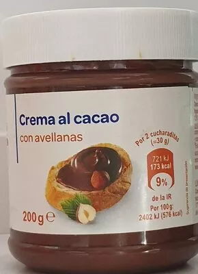 Crema de cacao con avellanas Carrefour 200 g, code 3560071006013