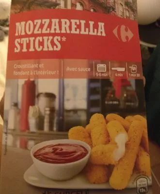 Mozzarella sticks Carrefour , code 3560071018337