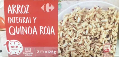 Arroz integral y quinoa roja Carrefour 250 g (2 x 125 g), code 3560071168971