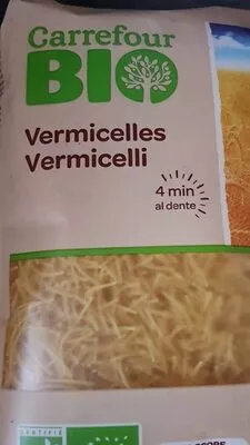 Vermicelles Carrefour Bio , code 3560071252847