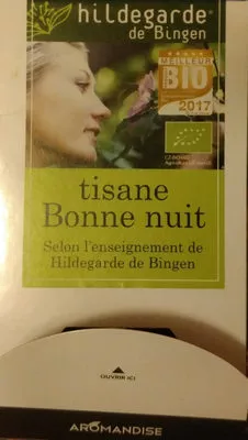 Tisane Bonne Nuit Bio - 20 Sachets - Hildegarde De Bingen Aromandise 20 g, code 3560467790519