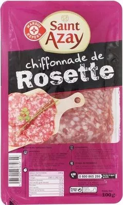 Chiffonnade de rosette Saint-Azay, Marque Repère 100 g, code 3564700423639