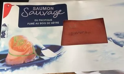 Saumon sauvage du Pacifique Auchan , code 3596710413850