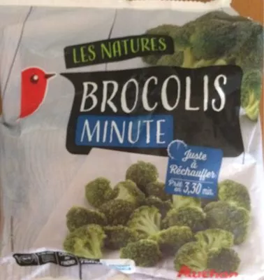 Brocolis minute Auchan , code 3596710442690