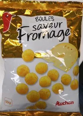 Boules saveur fromages Auchan 45 g, code 3596710448395