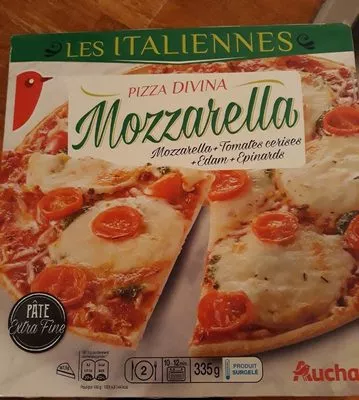 Pizza divina mozzarella Auchan 335 g, code 3596710455850