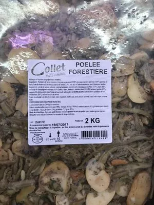 Poêlée forestière Collet, Collet plats cuisinés 2 kg, code 3660014116400