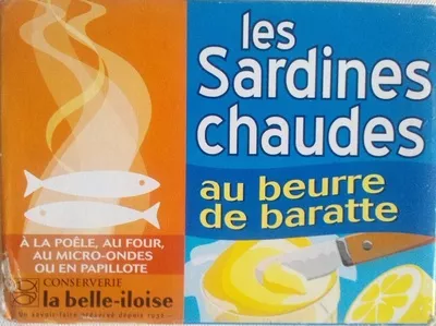 Les sardines chaudes au beurre de baratte - 115 g La Belle-Iloise 115 g, code 3660088101029