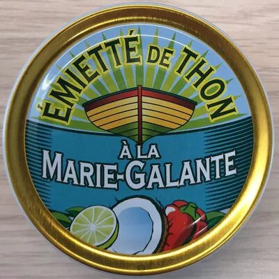 Emietté de thon à la Marie-Galante (noix de coco, citron vert) La belle iloise, la belle-iloise 80 g, code 3660088101654