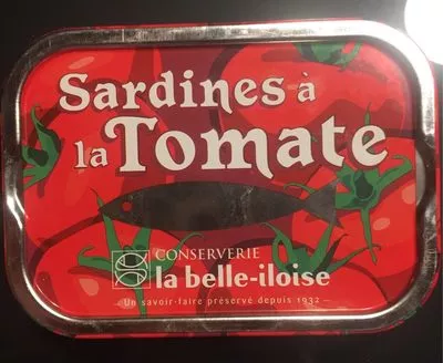 Sardine à la tomate La belle-iloise , code 3660088110519