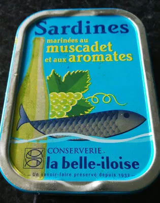 Sardine au muscadet La belle-iloise , code 3660088110748