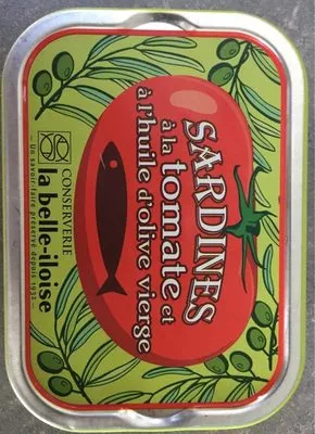 Sardine à la tomate et à l'huile d'olive vierge La belle-iloise , code 3660088110847