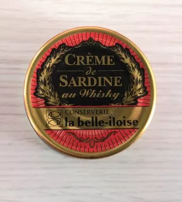 Crème de sardine au whisky La belle-iloise 60 g, code 3660088111257