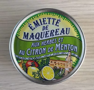 Emietté de maquereau aux herbes et au citron de Menton la belle-iloise 80 g, code 3660088127876