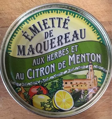 Emietté de maquereau aux herbes et citron de Menton La Belle-Iloise , code 3660088136489