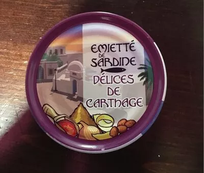 Émietté de Sardine Délices de Carthage La belle-iloise 80 g, code 3660088136717