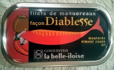 Filets de maquereaux façon Diablesse La belle-iloise 112,5 g, code 3660088137325