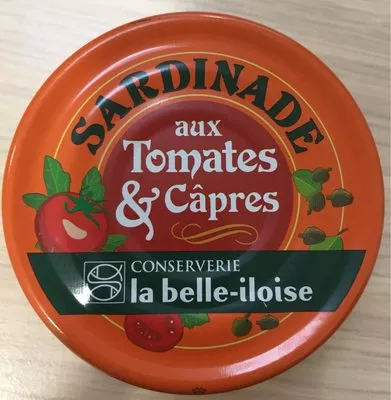 Sardinade aux tomates & câpres La belle iloise 60 g, code 3660088137677