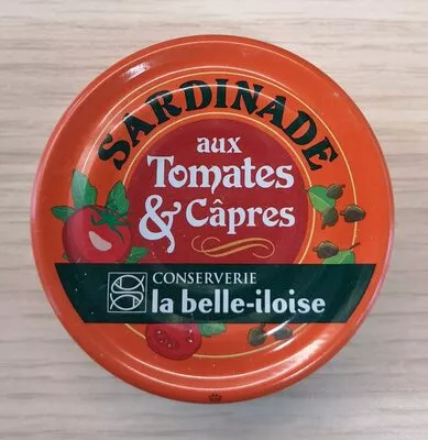 Sardinade aux tomates et câpres La belle-iloise 60 g, code 3660088137684