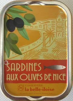 Sardine aux Olives La Belle-iloise 115 g, code 3660088138124