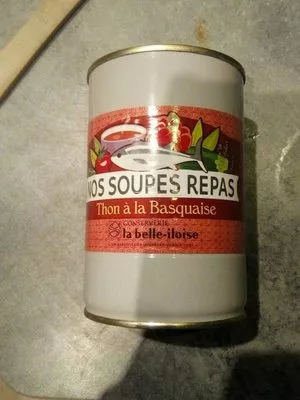 Soupe repas thon à la basquaise La belle-iloise 1, code 3660088138384