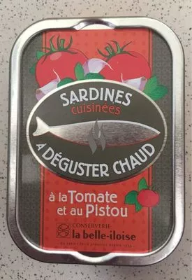 Sardine cuisinées à deguster chaud La belle-iloise , code 3660088139060