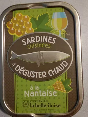 sardines à la nantaise La Belle-iloise 115g, code 3660088139121