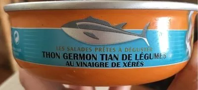 Thon germon tian de légumes La Belle-Iloise , code 3660088139527