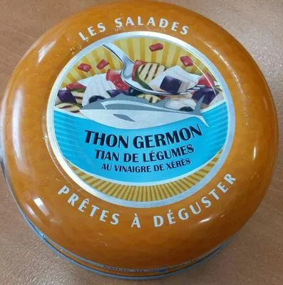 Salade de Thon germon, tian de légumes au vinaigre de Xérès La belle-iloise 165 g, code 3660088139534