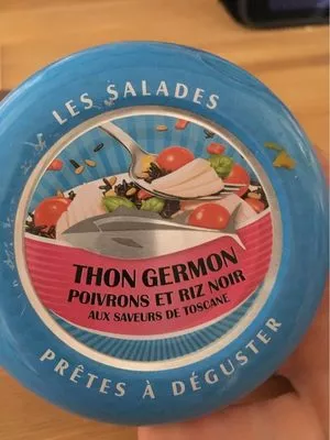 Salade thon germon poivrons et riz noir La belle-iloise , code 3660088139596