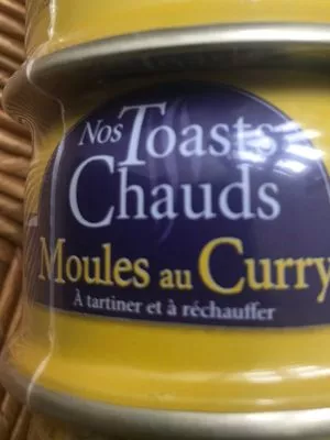 Nos toasts chauds Moules au curry La belle-iloise 105 g, code 3660088139725