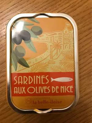 Sardines aux olives de Nice La Belle Iloise 115 g, code 3660088143661