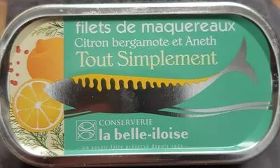 Filets de maquereaux La belle-iloise 118 g, code 3660088161368