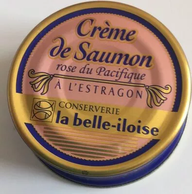 Crème de Saumon rose du Pacifique  à l’estragon La Belle-Îloise 60 g, code 3660088162198