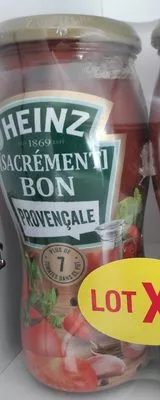 Sauce tomate provençale Heinz , code 3660603080396
