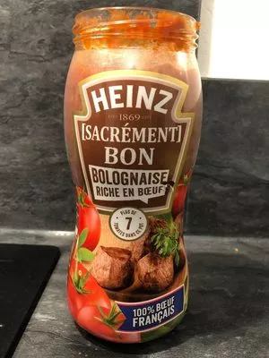 Bolognaise Heinz , code 3660603080570
